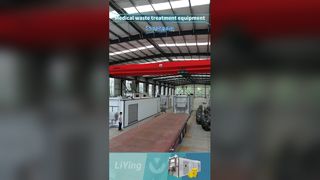 Delivery of biological hazardous waste treatment equipment MDU-5