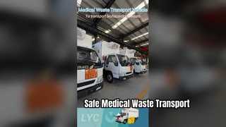 Medical Waste Truck Refrigerated Transport